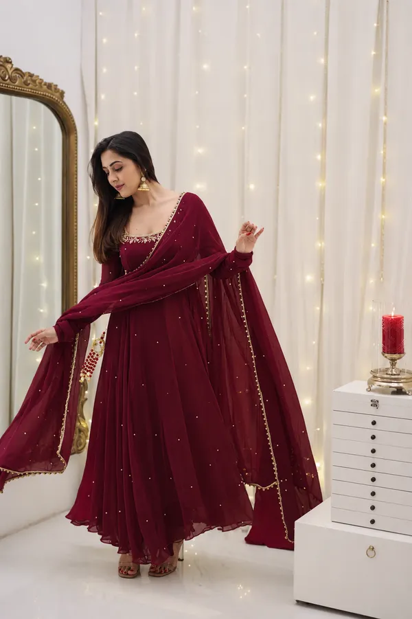 Maroon_Embellished_Anarkali_Suit_Set_for_Women