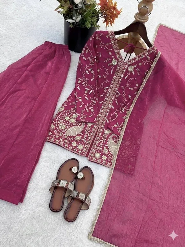 Pink_Embroidered_Kurta_Sharara_Set_With_Dupatta_for_Women