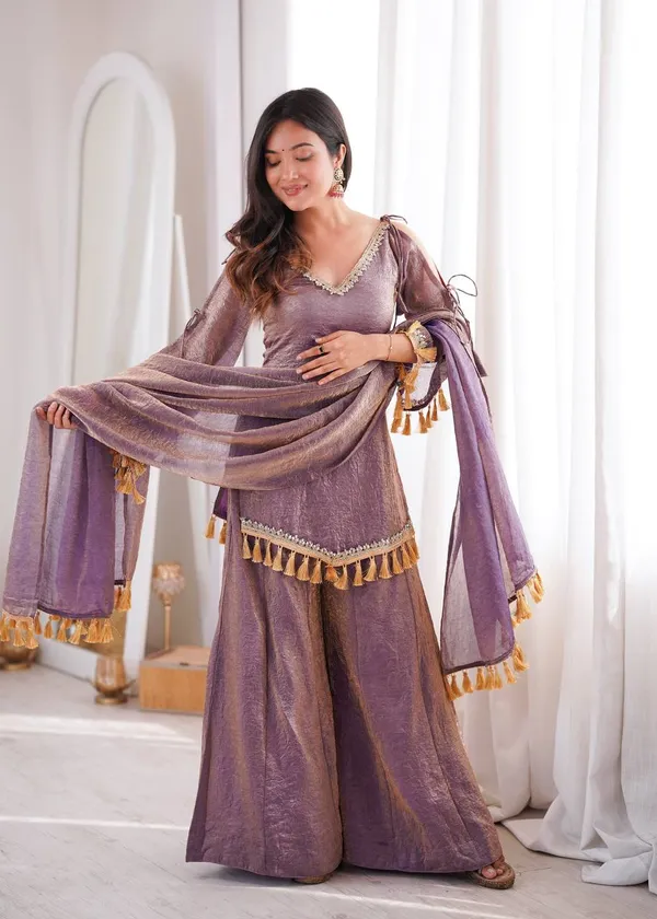 Mauve_Textured_Palazzo_Suit_Set_for_Women
