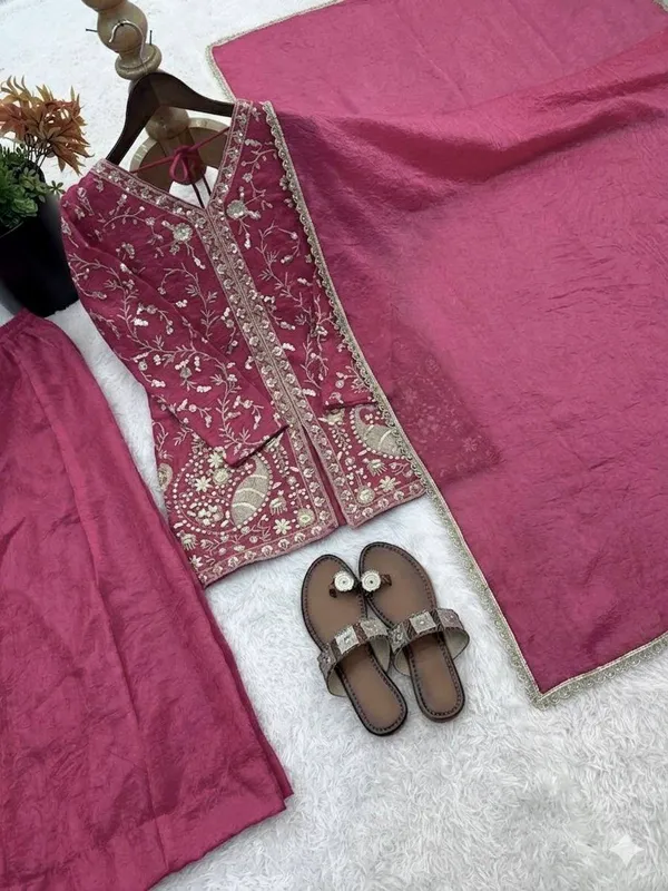 Pink_Embroidered_Kurta_Sharara_Set_With_Dupatta_for_Women