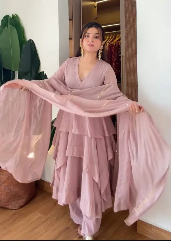 Mauve_Layered_Kurta_Set_for_Women