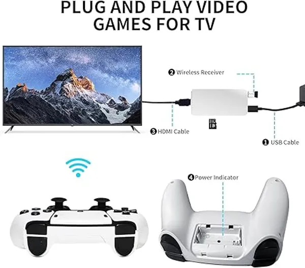 NextTech_White_2.4GHz_Wireless_Game_Controllers_with_Receiver_-_Plug_and_Play_Gamepad_for_TV_Video_Game_Consoles,_Kids_&_Adults