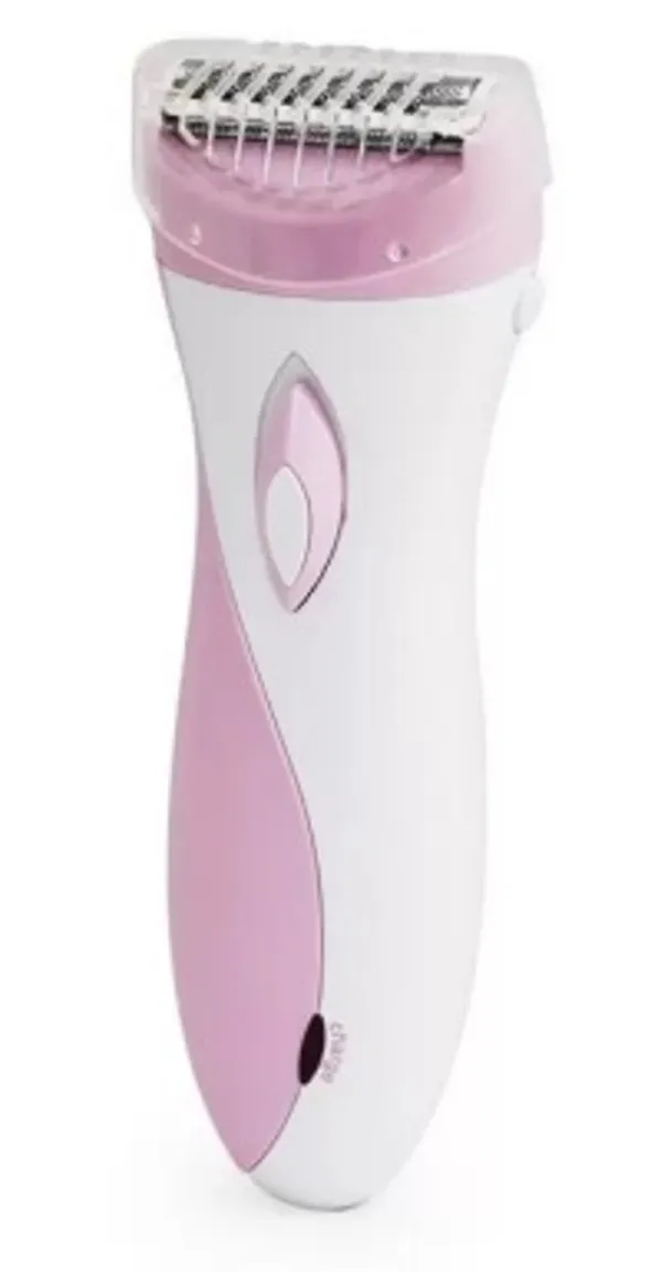 NextTech_Pink_Electric_Lady_Shaver_with_Trimmer_Attachment_-_Cordless_Rechargeable_Razor_for_Legs,_Underarms,_Bikini_&_Face,_Wet_&_Dry_Use