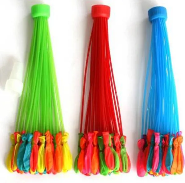 NextTech_Multicolor_Water_Balloon_Bunches_with_Quick-Fill_Nozzle_-_Self-Sealing_Water_Balloons_for_Kids_Summer_Pool_Party,_Outdoor_Games_&_Water_Fights