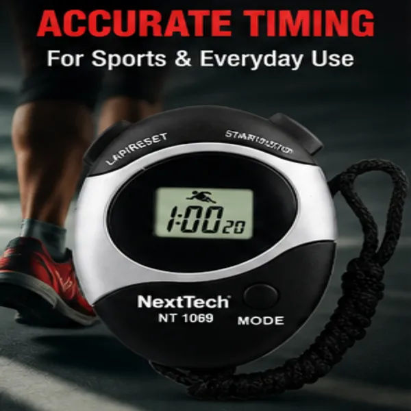 NextTech_NT_1069_Digital_Stopwatch_Timer_with_Large_LCD_Display,_Clock,_Date_&_Alarm_-_Handheld_Sports_Stop_Watch_for_Coaches,_Runners,_Referees,_Gym_&_Kids_Training