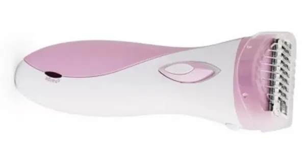 NextTech_Pink_Electric_Lady_Shaver_with_Trimmer_Attachment_-_Cordless_Rechargeable_Razor_for_Legs,_Underarms,_Bikini_&_Face,_Wet_&_Dry_Use