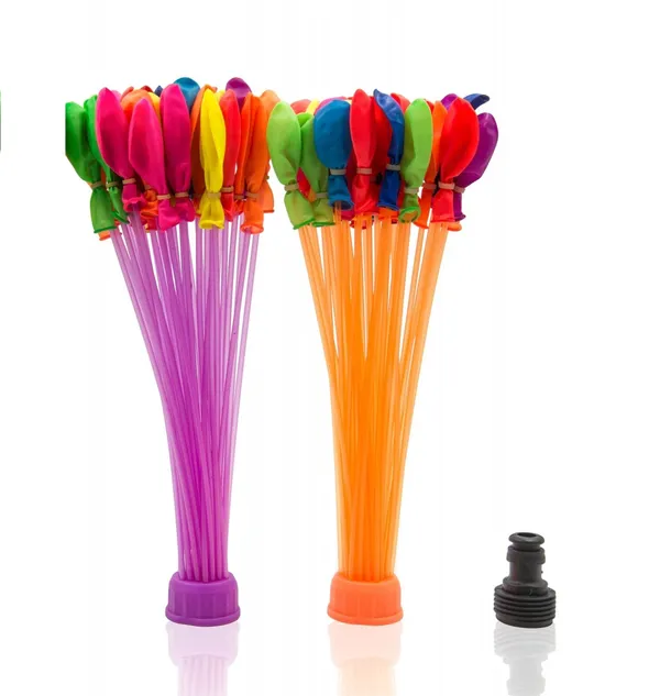 NextTech_Multicolor_Water_Balloon_Bunches_with_Quick-Fill_Nozzle_-_Self-Sealing_Water_Balloons_for_Kids_Summer_Pool_Party,_Outdoor_Games_&_Water_Fights