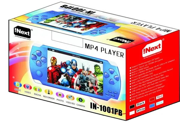 Nexttech_Inext_In-1001Pb_Portable_Mp4_Player_-_Compact_Music_&_Video_Player_With_Built-In_Speaker_For_Kids_&_Adults,_Travel_Friendly