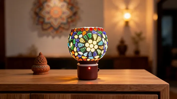 Abs_Plastic_Mosaic_Floral_Plug-In_Decorative_LED_Night_Lamp