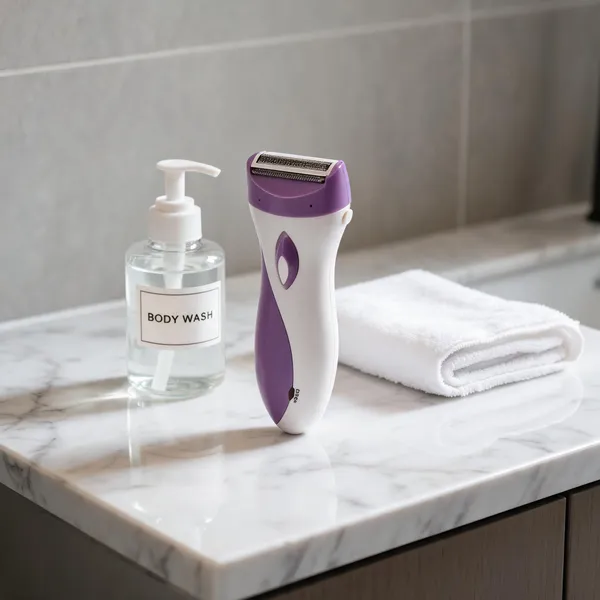 Nexttech_Purple_Cordless_Electric_Lady_Shaver_Wet_&_Dry_Use