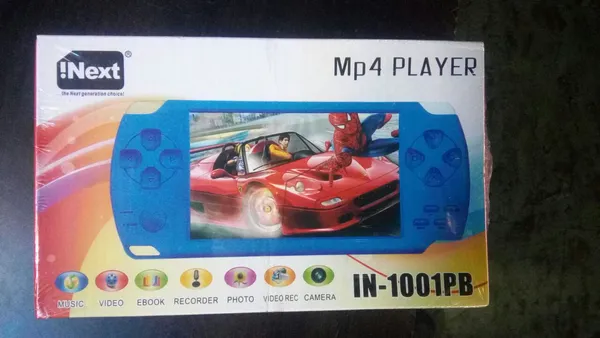 Nexttech_Inext_In-1001Pb_Portable_Mp4_Player_-_Compact_Music_&_Video_Player_With_Built-In_Speaker_For_Kids_&_Adults,_Travel_Friendly