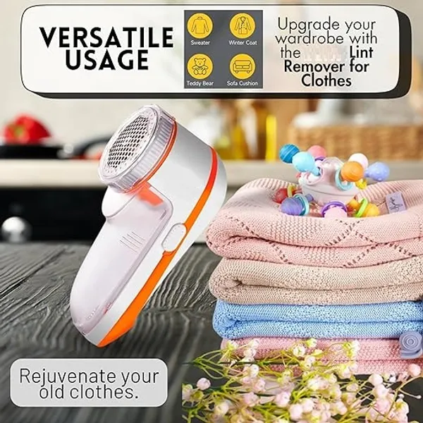 NextTech_Electric_Fabric_Lint_Remover_-_Rechargeable_Lint_Shaver_&_Fuzz_Remover_for_Sweaters,_Blankets,_Clothes_&_Upholstery,_Fast_Fabric_Care