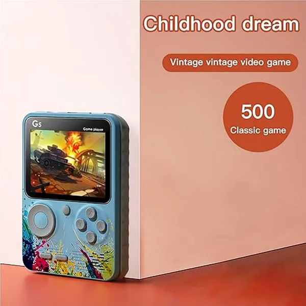NextTech_G5_Retro_Handheld_Gaming_Console_-_Portable_Video_Game_Player_with_Built-In_Classic_Games_for_Kids_&_Adults,_TV_Output_Support