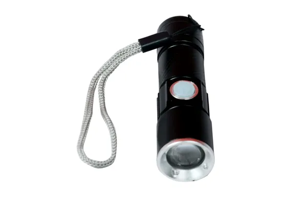 NextTech_Black_USB_Rechargeable_Mini_LED_Torch_-_Compact_Pocket_Flashlight_for_Camping,_Emergency,_Outdoor_&_Everyday_Carry