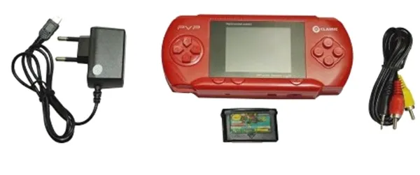 NextTech_Red_PVP_Pocket_Handheld_Gaming_Console_-_Mini_Retro_Video_Game_Player_with_Built-In_Classic_Games_for_Kids_&_Adults,_Travel_Friendly