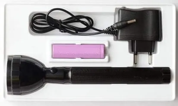 NextTech_Black_LED_Handheld_Torch_Flashlight_-_Super_Bright_Rechargeable_Tactical_Torch_for_Camping,_Emergency,_Outdoor_&_Home_Use