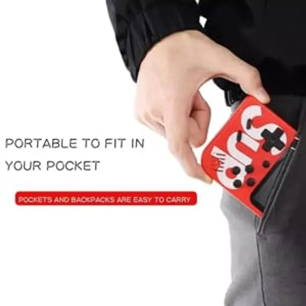 NextTech_Red_Retro_Handheld_Game_Console_with_400_Built-In_Games_-_Portable_Video_Game_Player_for_Kids_&_Adults,_TV_Output_Support,_Travel_Friendly_Gift