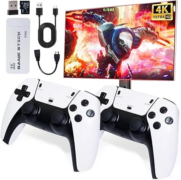 NextTech_White_2.4GHz_Wireless_Game_Controllers_with_Receiver_-_Plug_and_Play_Gamepad_for_TV_Video_Game_Consoles,_Kids_&_Adults