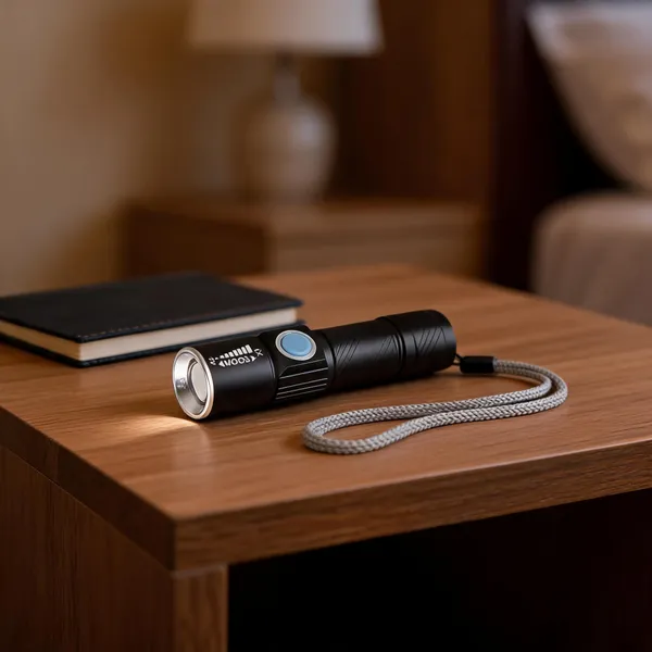 Nexttech_Black_Usb_Rechargeable_Mini_LED_Torch_-_Compact_Pocket_Flashlight_For_Camping,_Emergency,_Outdoor_&_Everyday_Carry