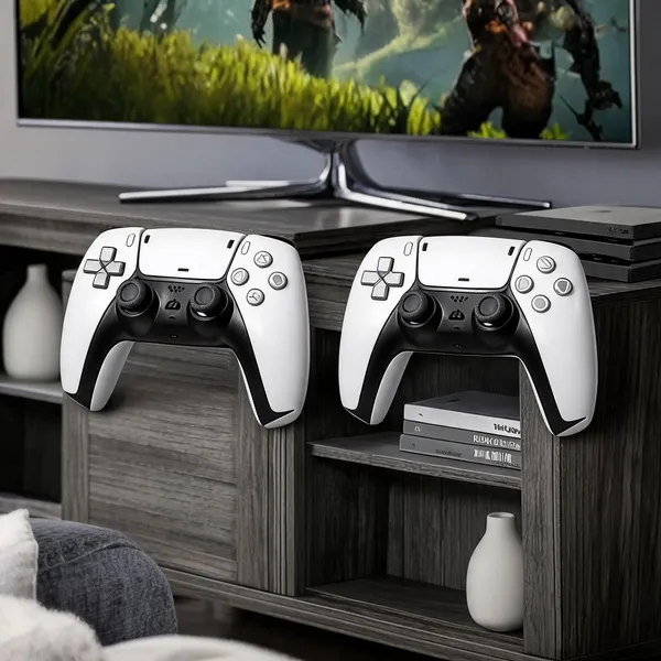 Nexttech_White_2.4Ghz_Wireless_Game_Controllers_With_Receiver