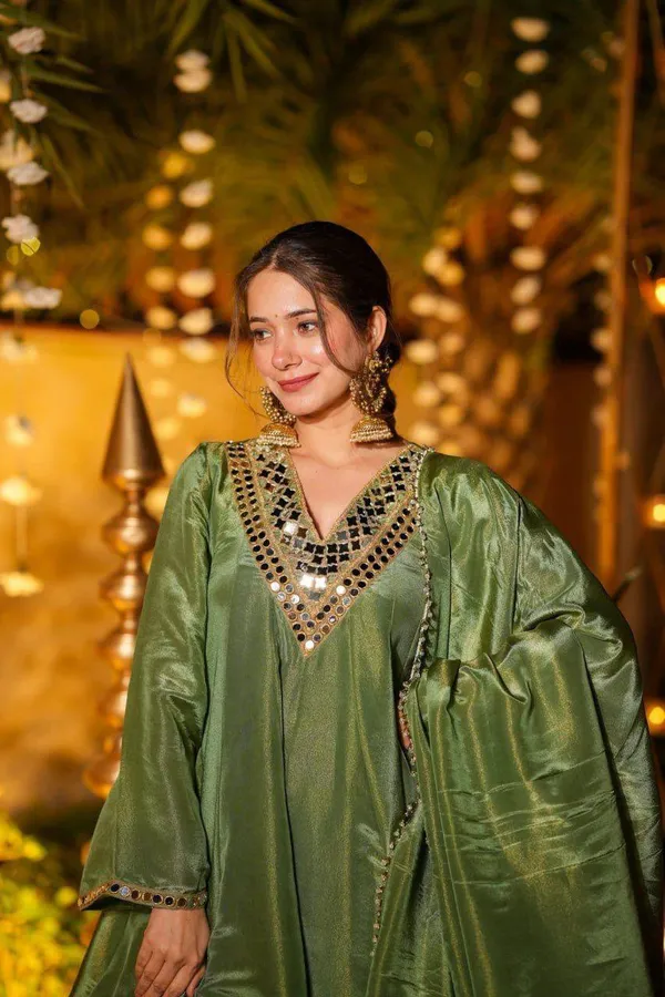 Green_Embellished_Anarkali_Suit_Set_For_Women