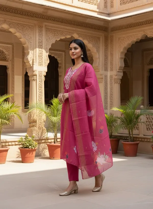Pink_Embroidered_Straight_Fit_Suit_Set_for_Women