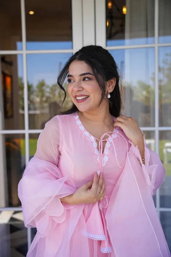 Pink_Embroidered_Anarkali_Suit_Set_for_Women