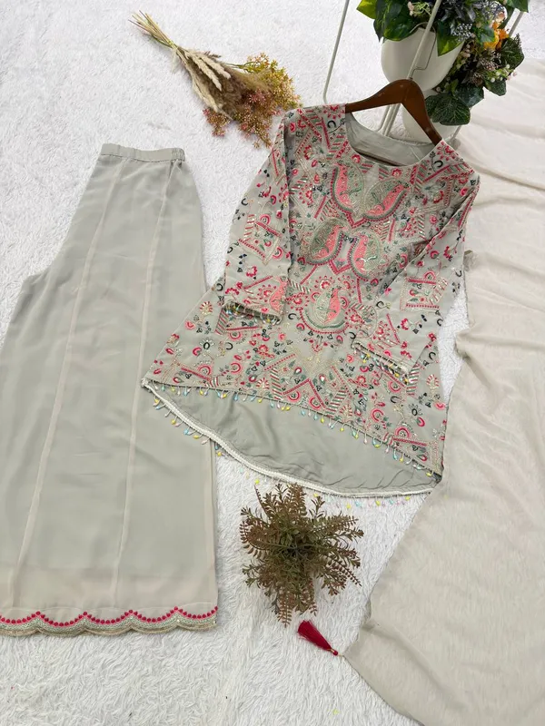 Grey_Embroidered_Kurta_Palazzo_Suit_Set_For_Women