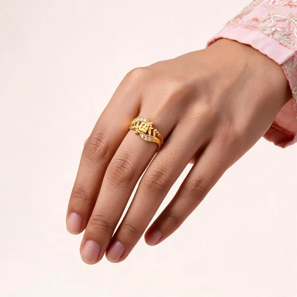 Gold_Brass_Interlinked_Open_Band_Ring_For_Women