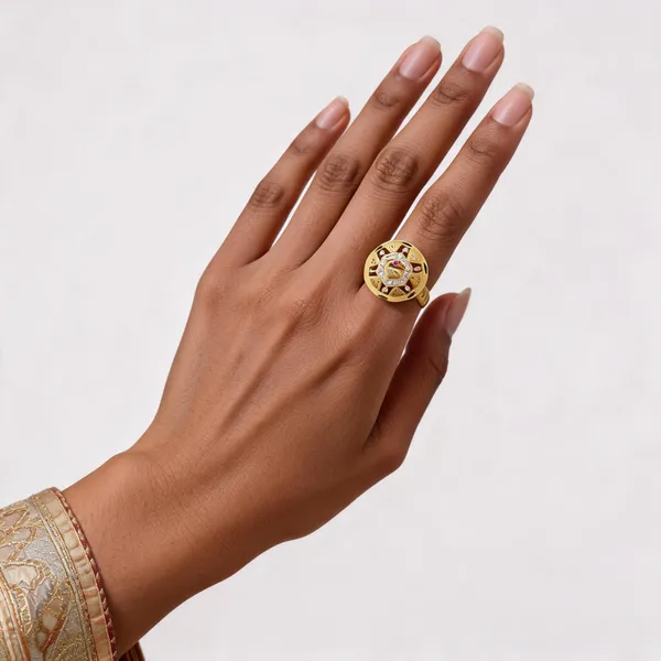 Gold_Brass_Geometric_Stone_Studded_Ornamental_Statement_Ring_For_Men