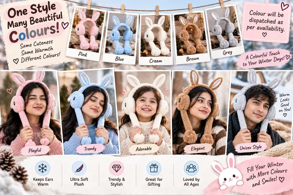 Assorted_Plush_Bunny_Ear_Muffs_for_Unisex_Winter_Wear
