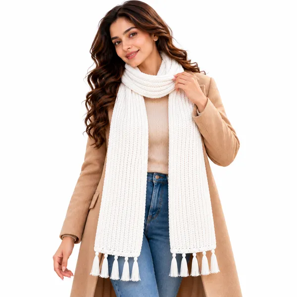 White_Wool_Knitted_Muffler_for_Women