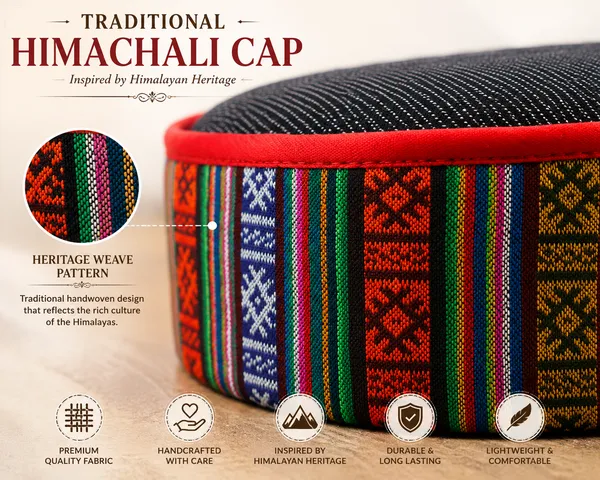 Multicolor_Traditional_Himachali_Cap_for_Men_&_Women_|_Arcaline_Wool_Ethnic_Cap_Pack_of_2