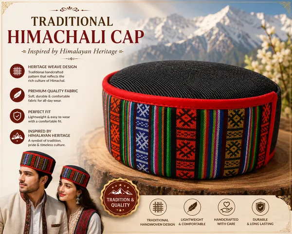 Multicolor_Traditional_Himachali_Cap_for_Men_&_Women_|_Arcaline_Wool_Ethnic_Cap_Pack_of_2