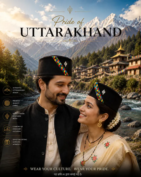 Premium_Black_Uttarakhand_Traditional_Topi_for_Men_&_Women_|_Multicolor_Heritage_Band_Design_Pack_of_2