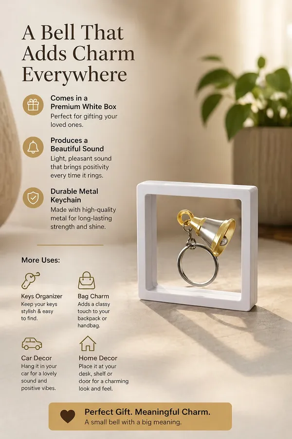 Gold_And_Silver_Metal_Bell_Keychain