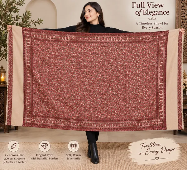 Shawl_kaju_arcalic_wool