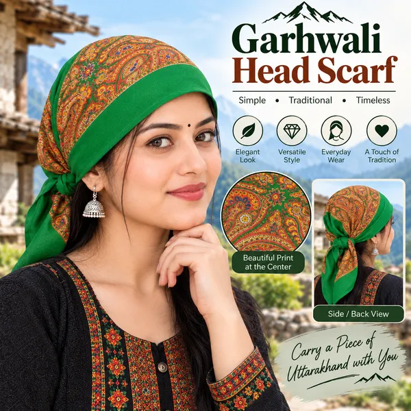 Green_Cotton_Traditional_Ethnic_Garhwali_Scarf_For_Unisex_Pack_Of_2