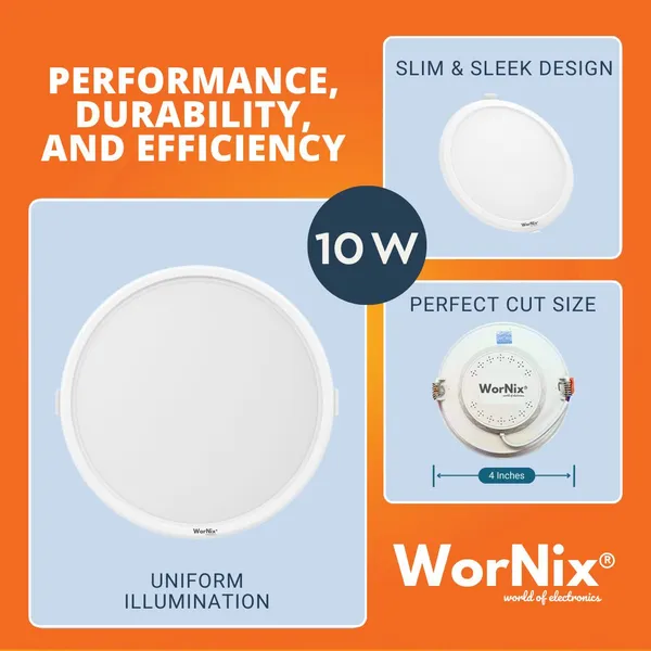 Wornix_10W_Round_LED_Panel_Light_Ceiling_Light_Ceiling_Lamp_(White)