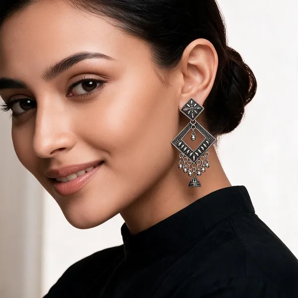 Silver_Metal_Oxidized_Geometric_Jhumki_Drop_Dangle_Earrings_For_Women