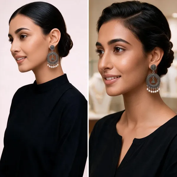 Silver_Metal_Oxidized_Pearl_Drop_Chandbali_Dangle_Earrings_For_Women