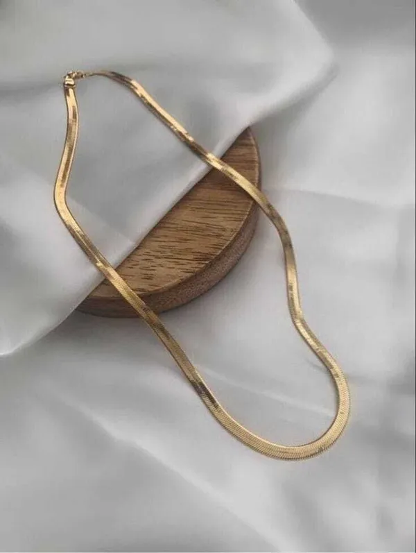 drakyjewels_Anti_Tarnish_Plain_Silk_Design_Gold-plated_Plated_Stainless_Steel_Chain_()