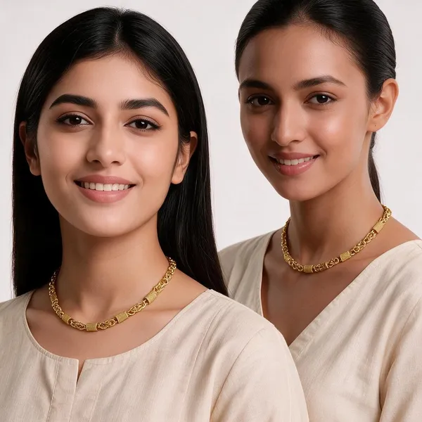 Gold_Brass_Gold-Plated_19_Inch_Chain_Necklace_For_Women
