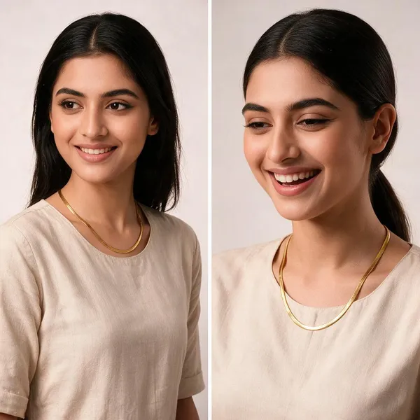 Gold_Stainless_Steel_Gold-Plated_Anti-Tarnish_Silk_Design_Chain_Necklace_For_Women