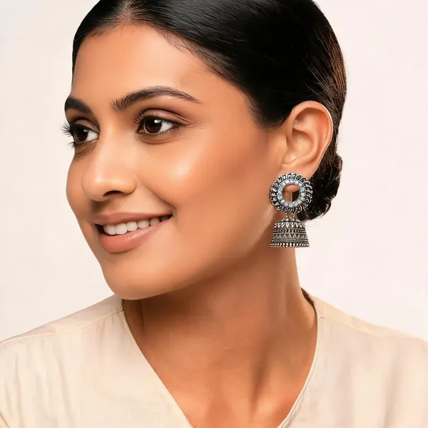 Silver_Metal_Oxidized_Circular_Jhumki_Drop_Dangle_Earrings_For_Women