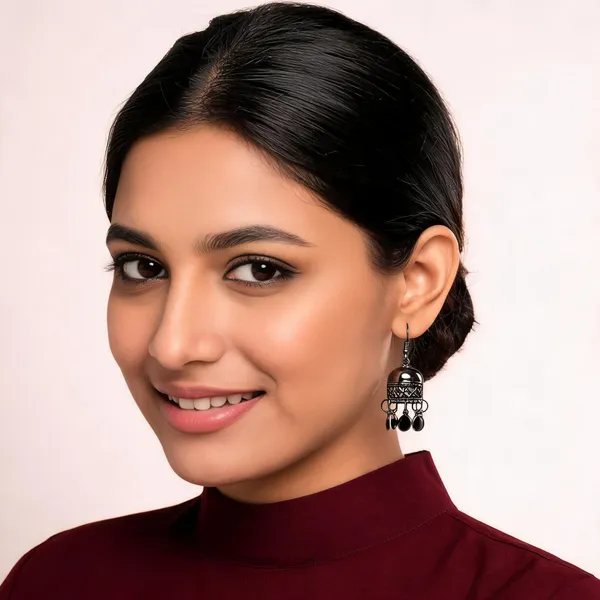 Black_Silver_Metal_Oxidized_Crystal_Dome_Jhumki_Earrings_For_Women