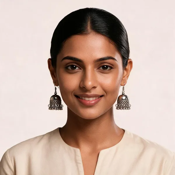Silver_Metal_Oxidized_Floral_Jhumki_Dangle_Earrings_For_Women