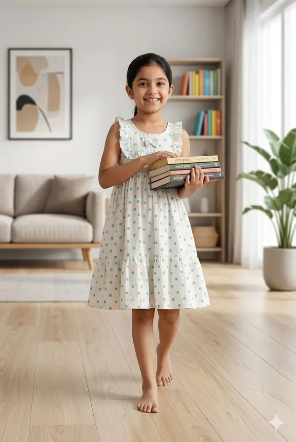 Cream_Cotton_Polka_Dot_Ruffle_Dress_for_Girls