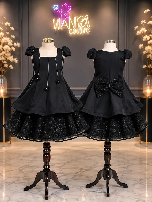 Black_Partywear_Fit_And_Flare_Dress_for_Girls