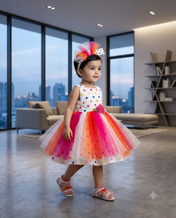 Multicolour_Tulle_Fit_And_Flare_Dress_for_Girls